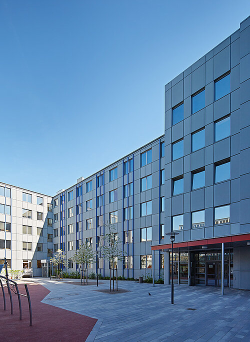Phorms Campus Perspektive Innenhof