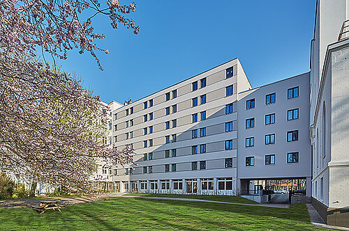 Armgartstraße Perspektive Fassade Innenhof