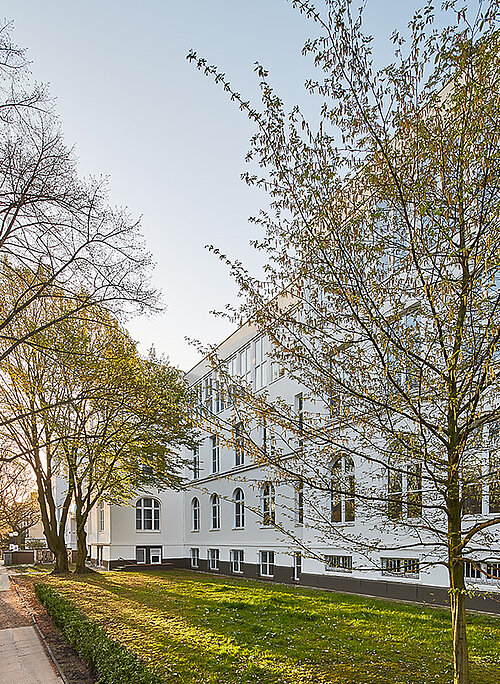 Armgartstraße Perspektive Straßenseite