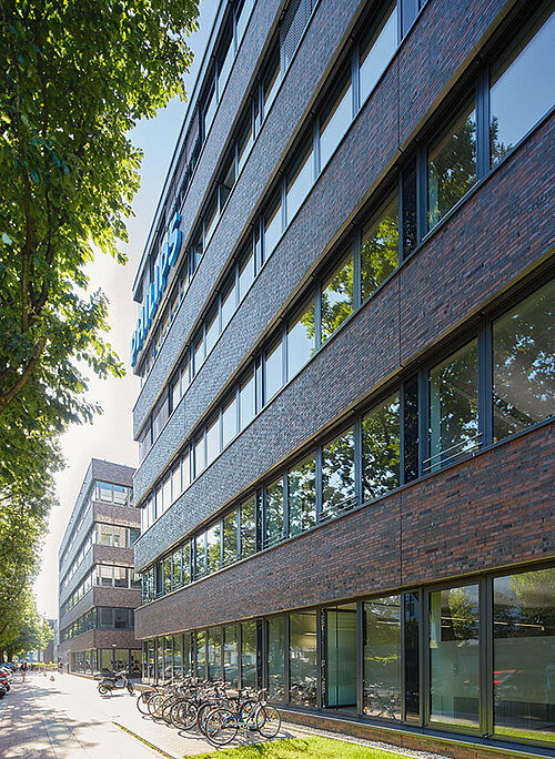 Philips Headquarters Perspektive Fassade