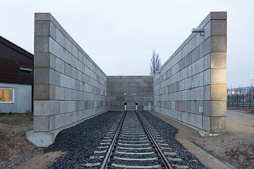 Vossloh Locomotives Schienenanlage Außenbereich