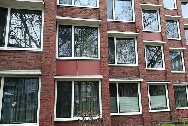 Grindelallee Detailansicht Fassade