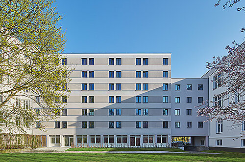 Armgartstraße Ansicht Fassade Innenhof
